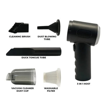 3 in 1 Portable Wireless Vacuum Cleaner
