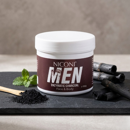 Niconi Men Enzyme De-Tan Pack for Face & Body