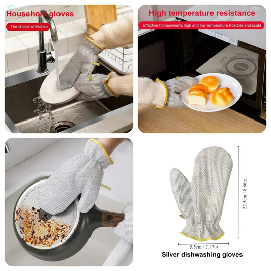 Stainless Steel Mesh Dishwashing Glove