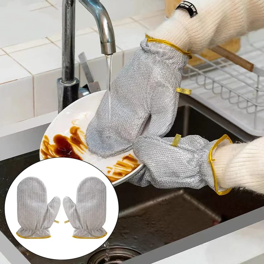 Stainless Steel Mesh Dishwashing Glove