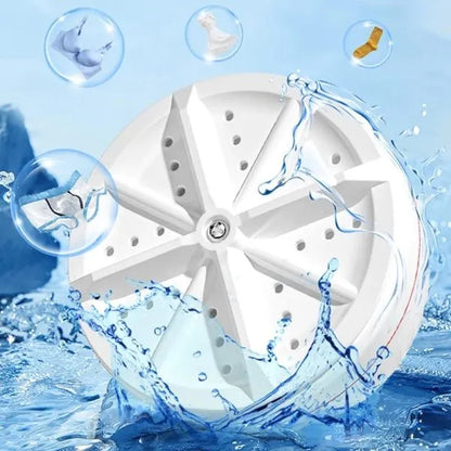 Mini Washing Machine with Turbine Wash