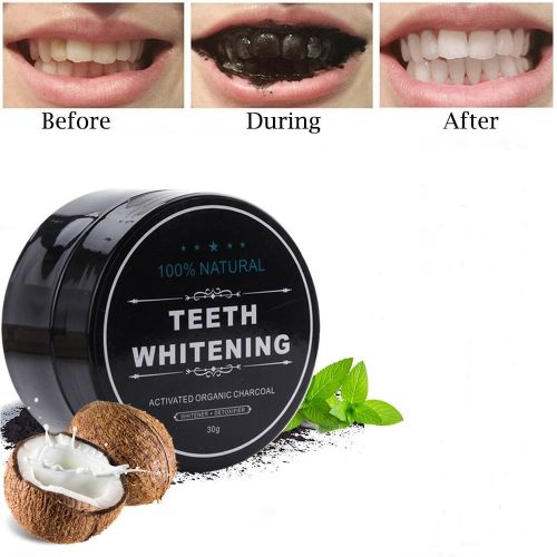 Activated Charcoal Teeth Whitening Powder
