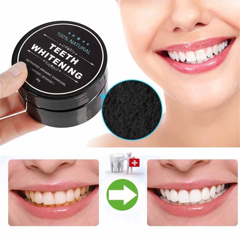 Activated Charcoal Teeth Whitening Powder