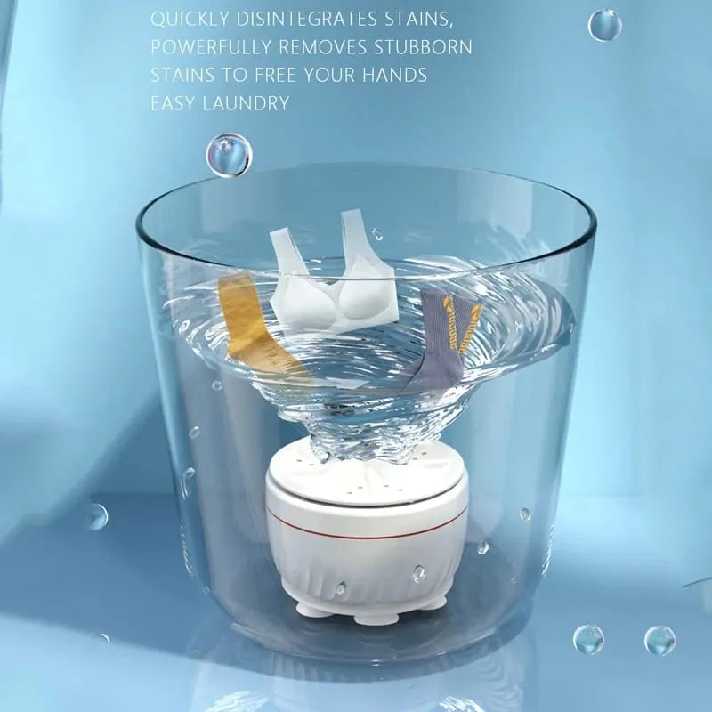 Mini Washing Machine with Turbine Wash