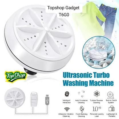 Mini Washing Machine with Turbine Wash