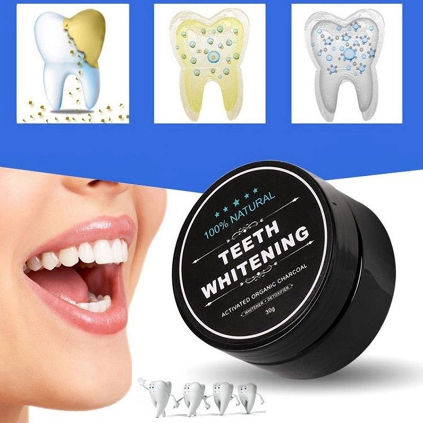 Activated Charcoal Teeth Whitening Powder