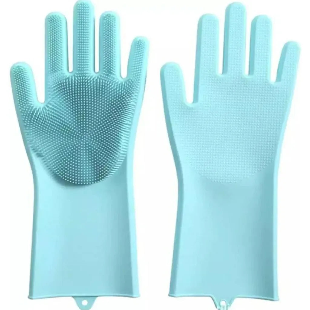Heat Resistant Silicone Dishwashing Gloves